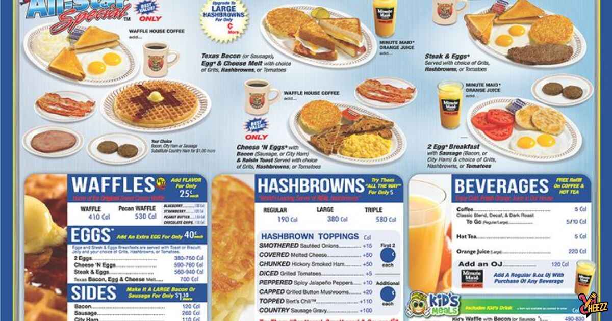 Waffle House Gluten Free Menu